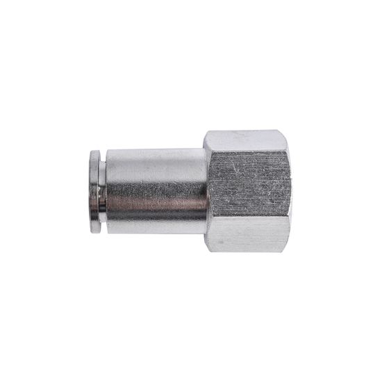 Metal Pu Fitting Straight 10mm 3/8" F